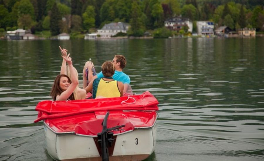 Aktivitäten am Wörthersee - Elektroboot fahren, Oehlwein Boote mieten